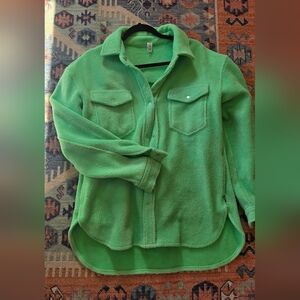 ZYIA Mint Fleece Jacket Sz L